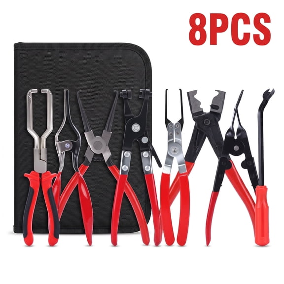 8-Piece Heavy-Duty Steel Fuel Line Tool Set