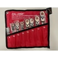 thumbnail image 1 of Flex Head Ratchet Open End Combination Wrench 8 Piece, 1 of 4