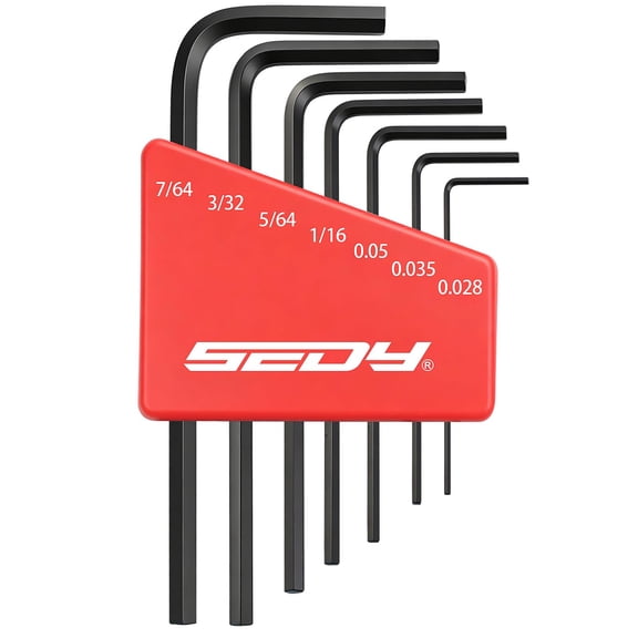 8-Piece Mini Torx L Key Set, Tamperproof Torx Star Allen Wrench, T5, T6, T7, T8, T9, T10, T15, T20, Cr-V