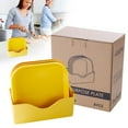 thumbnail image 1 of 8-Piece Plastic Appetizer Plates,Dessert & Salad Plates Set - Charcuterie Accessories,Assorted Colors Dinnerware for Charcuterie Serving Family Dinner Parties,Dishwasher Safe Yellow, 1 of 4