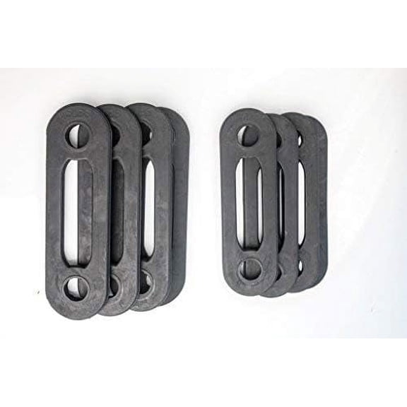 8 Piece Soloflex Replacement Band Set-60lb Set- 4 Pairs (4) 10lb Bands + (4) 5lb Bands- Brand New- 1-year Manufacturer Warranty