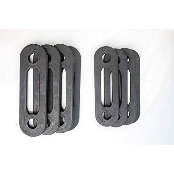 8 Piece Soloflex Replacement Set-60lb Set- 4 Pairs (4) 10lb Bands + (4) 5lb Bands 1-year Manufacturer Warranty