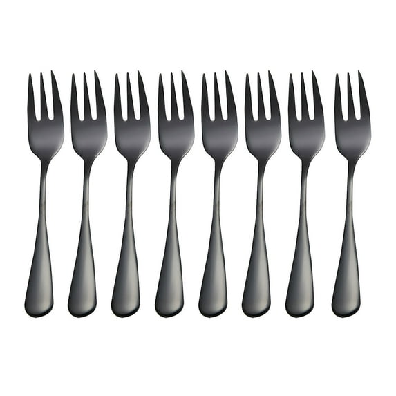 8-Piece Stainless Fork Set, 5.5Inches Stainless Steel, Fine Silverware Forks with Mirror Finish, Stainless Steel, Heavy-Duty Mirror-Finished Flatware for Elegant Everyday Dining and Entertaining