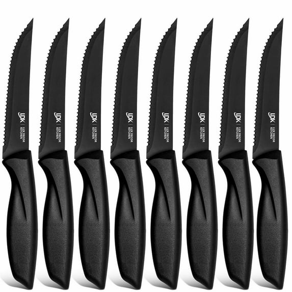 8 Piece Stainless Knife Set Professional Serrated Steak Knives Kitchen Tools