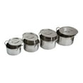 thumbnail image 1 of 8 Piece Stainless Steel Stock Pot Set, 1 of 6