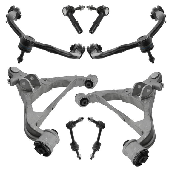 8 Piece Steering & Suspension Kit Control Arms Ball Joints Tie Rods End Links PSA71433 Fits select: 2003-2005 FORD EXPEDITION, 2003-2005 LINCOLN NAVIGATOR