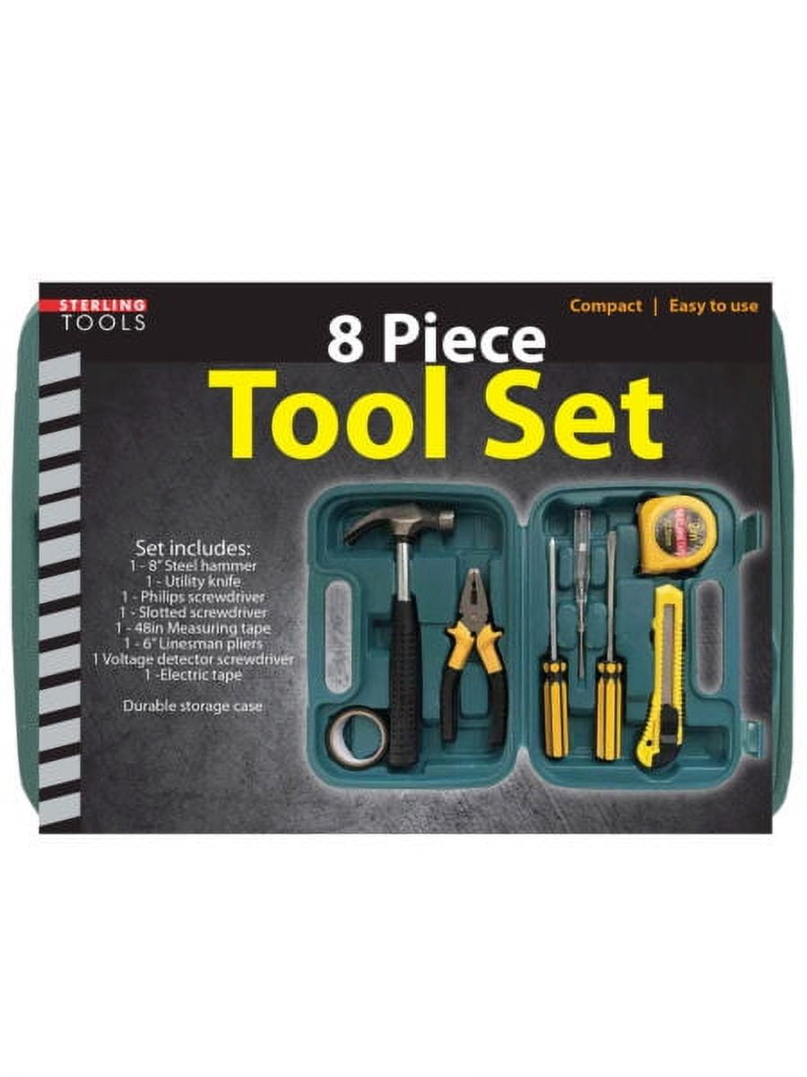 8 Piece Tool Set in Box (Available in a pack of 2)