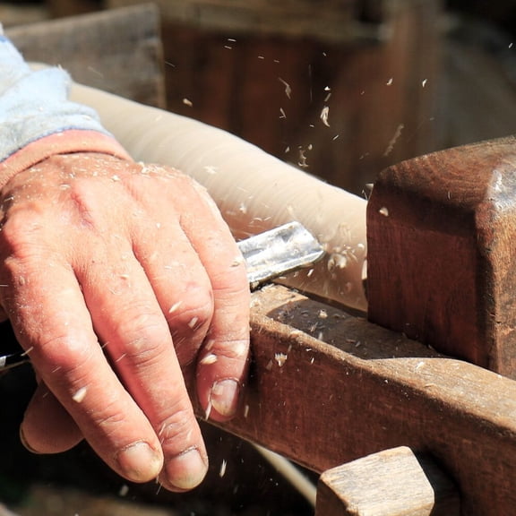 8 Piece Wood Chisel Set for Lathe Woodworking - Gouges, Skews, Parting Tool, etc