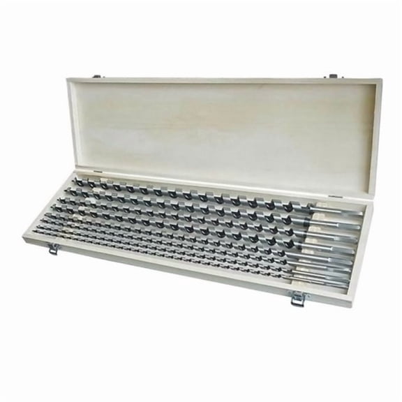 8 Piece Wood Long Ship Auger Drill Bit Set Kit Wood Construction for Bore Drilling