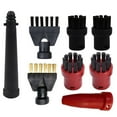 thumbnail image 1 of 8 Piece for Karcher Steam Cleaner Accessory Set Powerful Brushes & Nozzles, 1 of 12