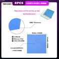 thumbnail image 1 of 8 Pieces 100x100x0.5mm 1mm 1.5mm 2mm 2.5mm 3mm 4mm 5mm Blue White Green Combination Thermal Pads Cooling Conductive Silicone, 1 of 10