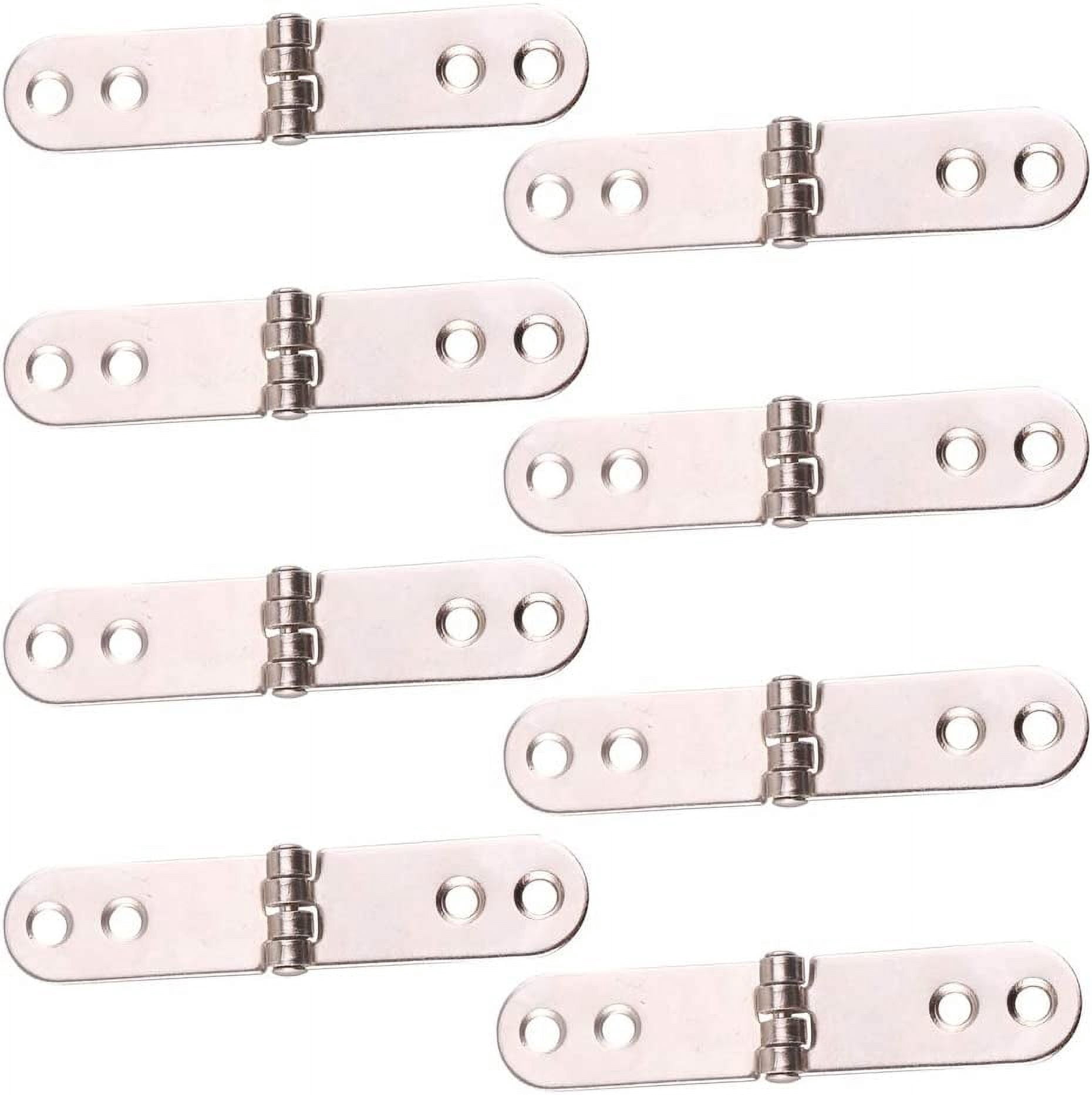 8 Pieces 180 Degree Folding Flush Hatch Hinges, Sewing Machine Tray ...