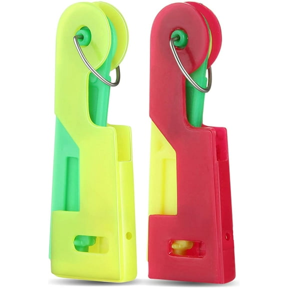 8 Pieces Automatic Needle Threader Automatic Hand Threading Device Plastic Sewing Needle Threader Guide Easy to Use and Carry, Random Color