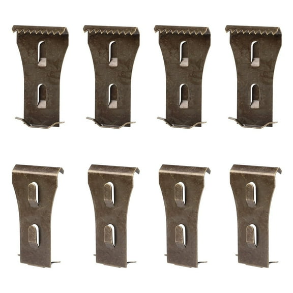 8 Pieces Easy Install Brick Hooks for Pictures and Christmas Decoration Brick Clips Fasteners Brick Hangers