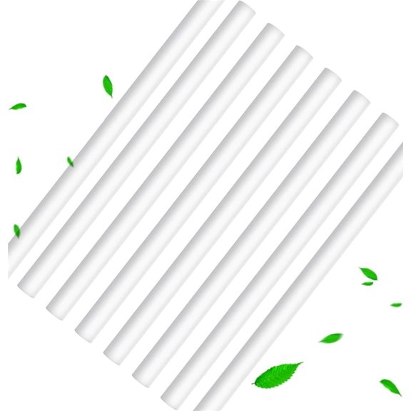 8 Pieces Air Difuser Wick Replacement Cotton Wicks Portable Filters for Mini Humidifier 5.35 X 0.3 inch Refill Absorbent Sticks Keeps Clean,for Home Office