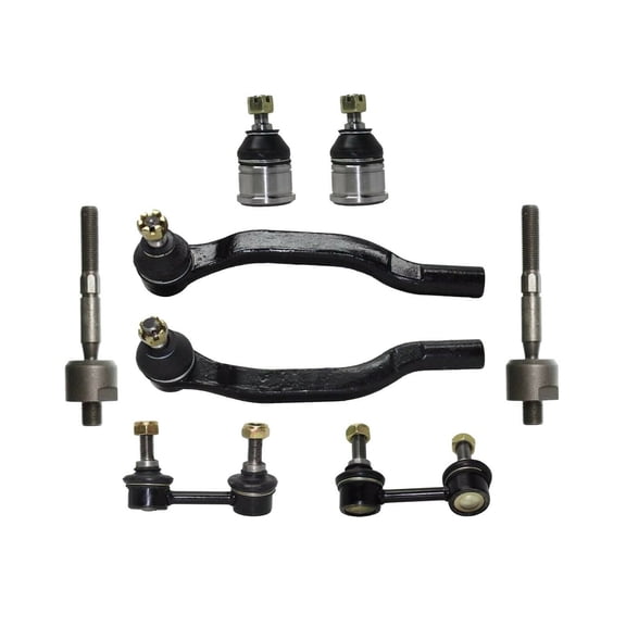 8 Pieces Front Inner Outer Tie Rod Ends + Lower Ball Joint + Sway Bar Links Suspension & Steering Fits select: 1998-2002 HONDA ACCORD, 1999-2003 ACURA 3.2TL