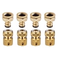 thumbnail image 1 of 8 Pieces Garden Hose Tap Connector 1/2 Inch and 3/4 Inch Size 2-In-1 and 1/2 Inch Hose Pipe Quick Connector, 1 of 7
