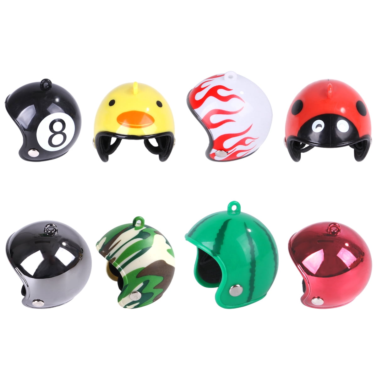 8 Pieces Hens Helmet, Chicken Helmet, Parrot Helmet, Small Pet Safety ...