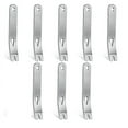 thumbnail image 1 of 8 Pieces Mini Pry Bar Stainless Steel Flat Multifunction Small EDC Crowbar Survival Opener Tool Set, 1 of 5