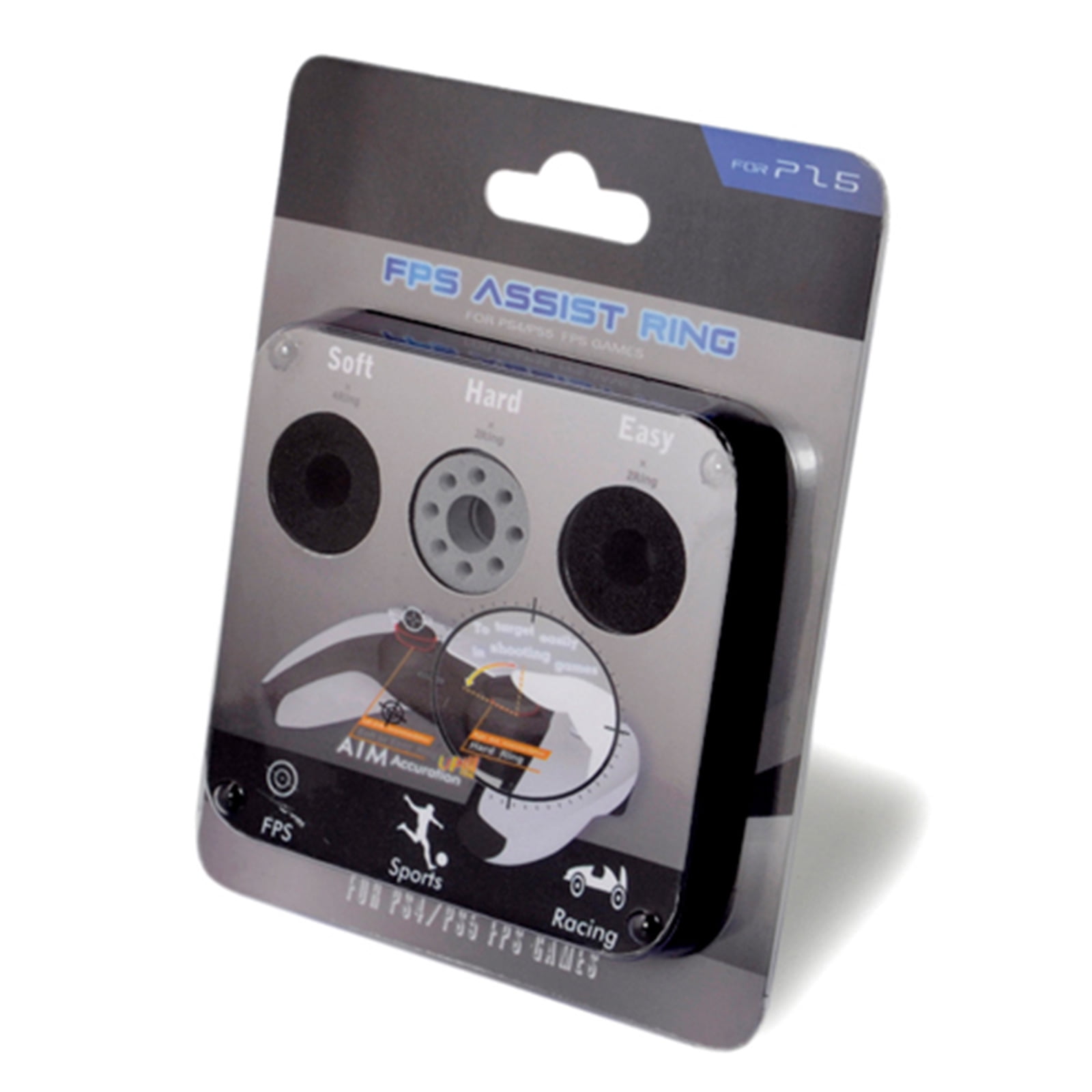 8 Pieces Precision Rings Thumbstick Adjustment Analog Stick Aim Assist