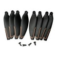 thumbnail image 1 of 8 Pieces Quadcopter Propeller Replacement Drone Accessories Lightweight Design for SG108 E88MAX S3 Models, 1 of 9
