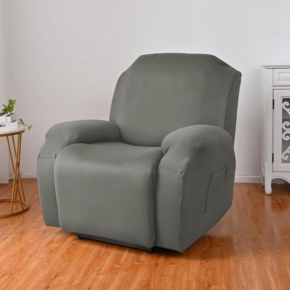 8 Pieces Recliner Sofa Covers, Stretch Reclining Couch Covers for 3