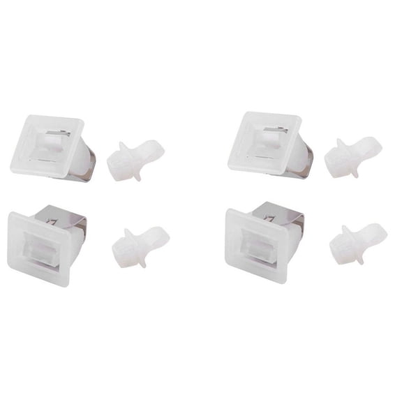 8 Pieces Suitable for 306436 279570 Dryer Door Latch Kit, Suitable for Clothes Dryer