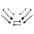 thumbnail image 1 of 8 Pieces Upper Control Arm Passenger Driver Side Sway Bar Links Outer & Inner Tie Rod Ends Suspension Steering Kit Fits select: 2001-2007 MERCEDES-BENZ C, 2003-2009 MERCEDES-BENZ CLK, 1 of 11