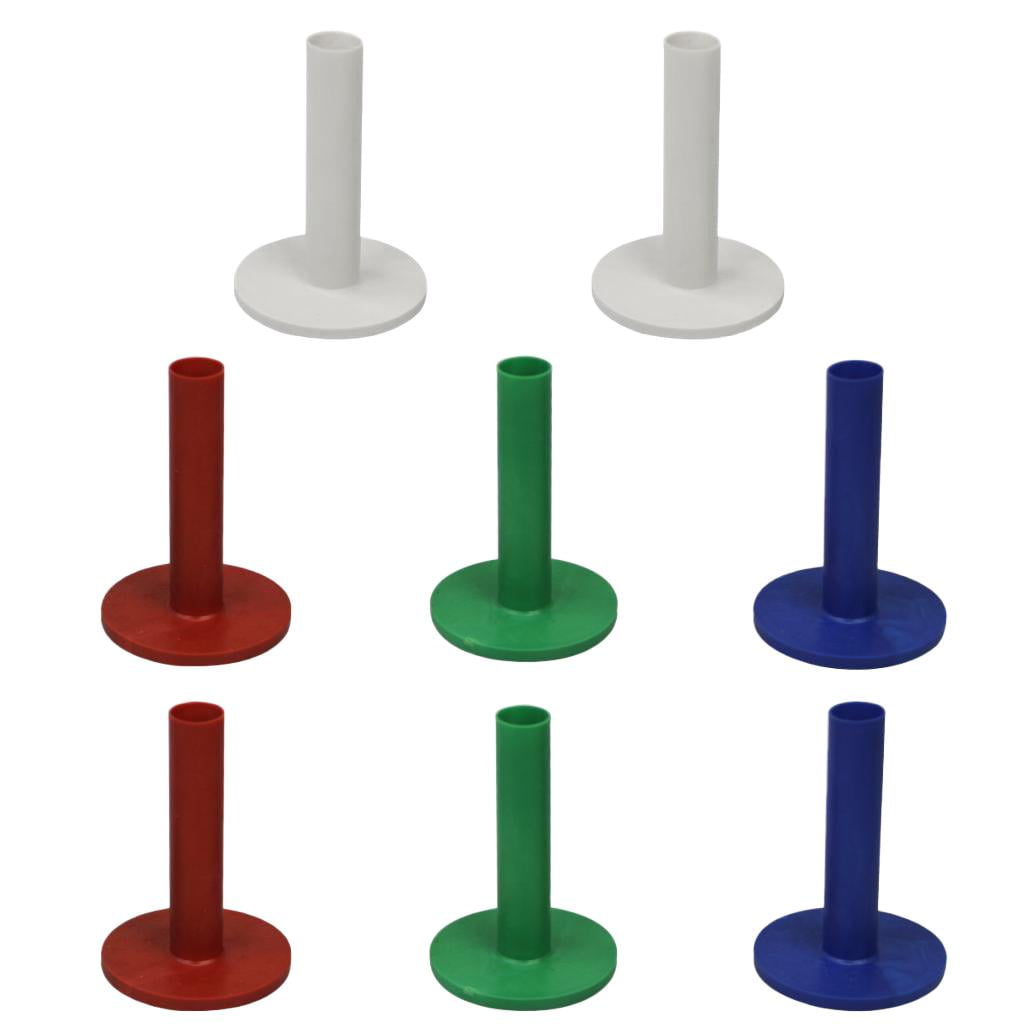 8 Pieces of Rubber golf professional tees Hold…