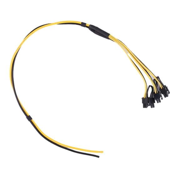 8 Pin Adapter 6p+2p Miner Power Cable Extension Mining Machine Graphics Cable 12 AWG 18AWG 8 Pin Miner Power Adapter