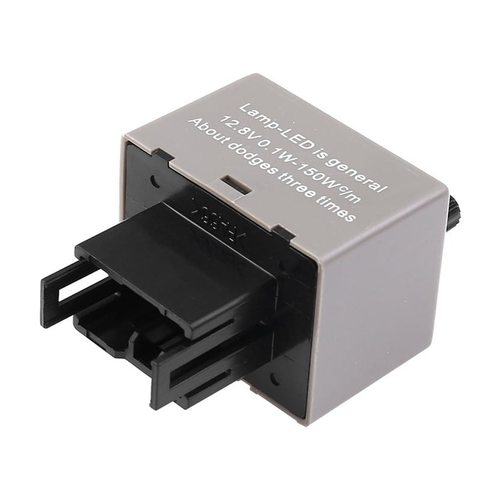 8Pin LED Flasher Relay Fix Flash Turn Signal Decoder 12V