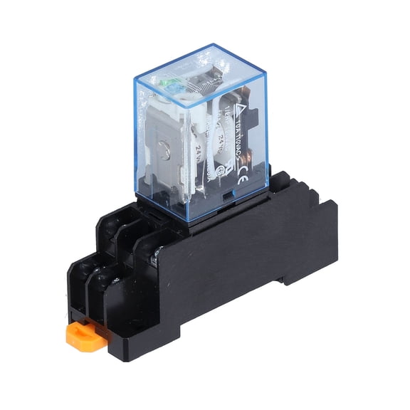 8,Pin Power Relay, 10A Capacity For Motors  Industrial Control Systems