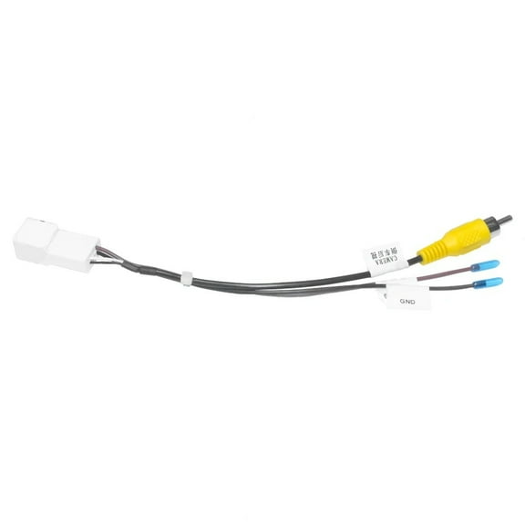 8 Pin Reverse Camera Output Video Adapter Wiring Cable For Toyota Factory Camera