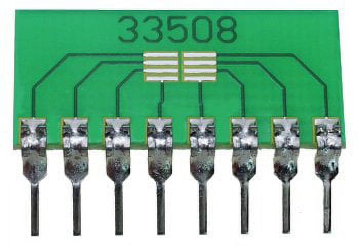 8 Pin SIP Surface Mount Integrated Circuit Adapter (0.35