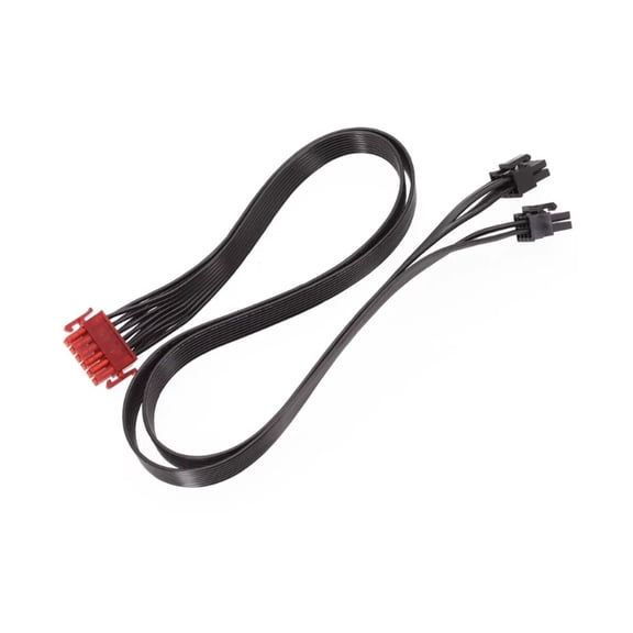 8 Pin to 12 Pin GPU Adapter Dual 8 Pin Male to 12 Pin Male GPU Power Sleeved Cable for Video Card Desktop Graphics Card