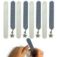 thumbnail image 1 of 8 Pk Double Sided Nail Files Fingernail Washable Salon Boards Emery Manicure, 1 of 4