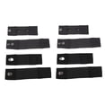 thumbnail image 1 of 8-Pk Elastic Waist Extension- Button/Hook Style, Black (5-7" or 6-10") by More of Me to Love, 1 of 6