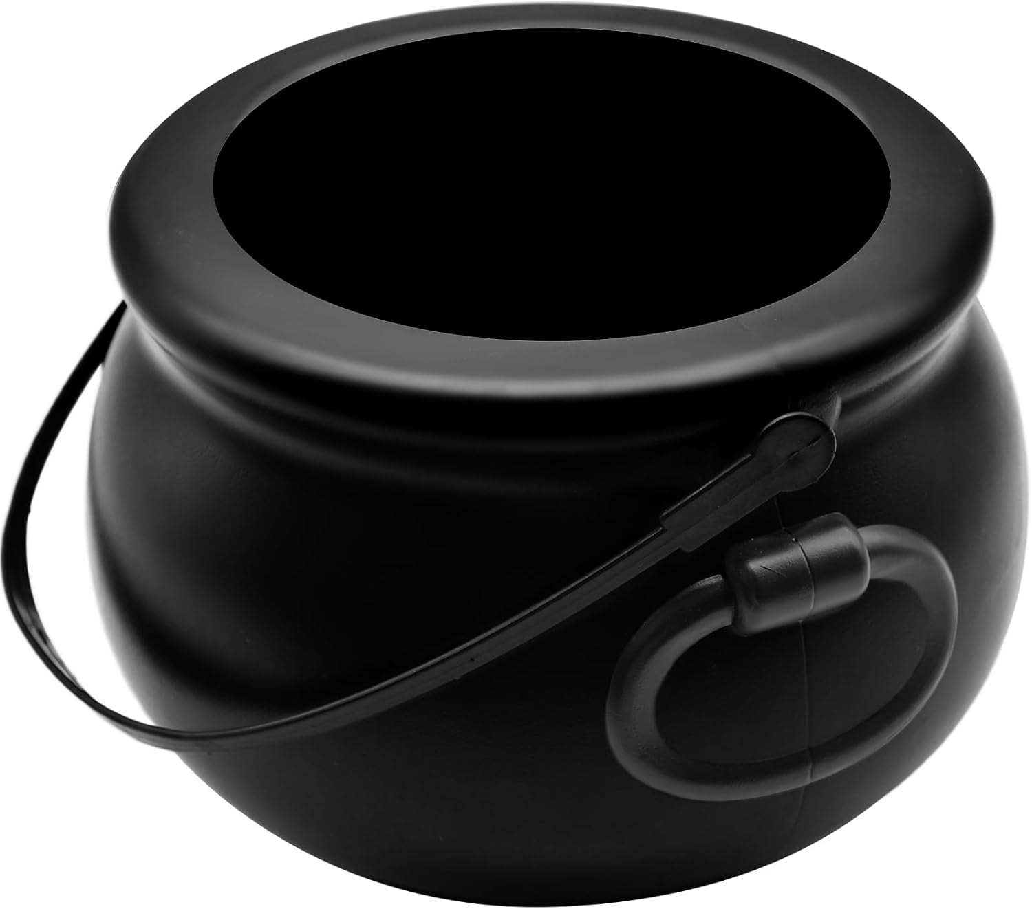 Witch Kettle Plastic 8 Inch Trick or Treat Candy Bowl Witch Kettle Plastic 8 Inch Trick or Treat Candy Bowl