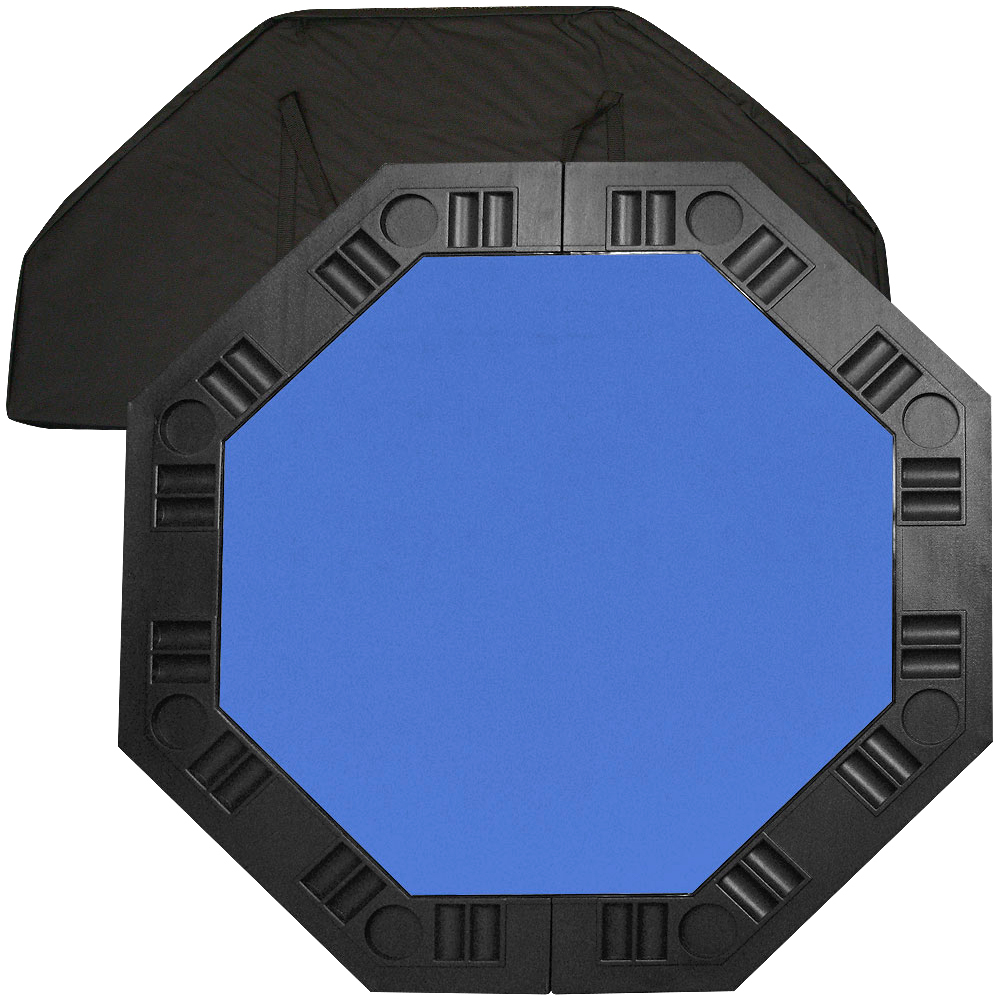 8 Player Octagonal Table top - Blue - 48 inch - image 1 of 2