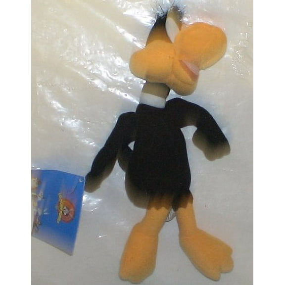 8" Plush Looney Tunes Daffy Duck Bean Bag Doll