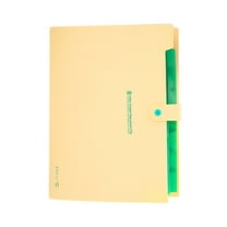 8 Pocket A4 File Folder Multi-Compartment Document Organizer with Test Paper Storage Office & School Organization Bag