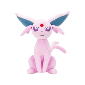 Pokemon Espeon Plush 8 Inch Soft Stuffed Animal - Eeveelution Collectible Toy for Kids and Fans