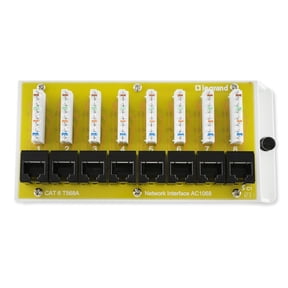 8 Port CAT6 Network Interface Module