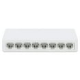 thumbnail image 1 of Manhattan 8-Port Ethernet Network Switch | Easy Plug & Play, High-Speed Networking for Home/Office, Energy Efficient, Silent Operation, 3-Year Warranty - 560689, 1 of 7