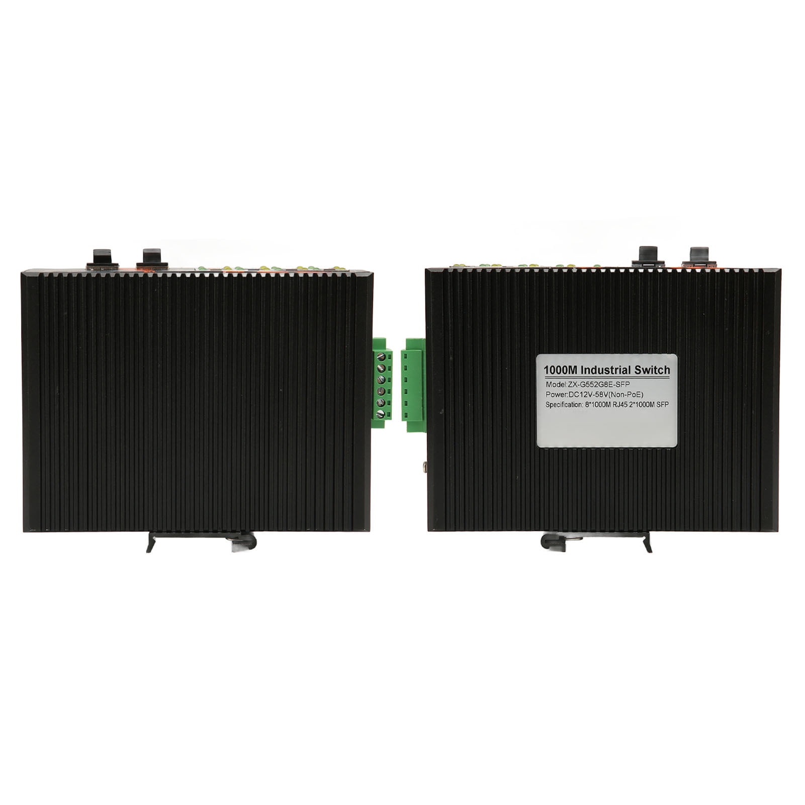 8 Port Gigabit Switch, Home Network Hub DIN Rail Wall Mount