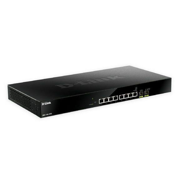 8-Port Multi-Gigabit Ethernet Smart Managed Switch with 2 10GbE SFP+ ports