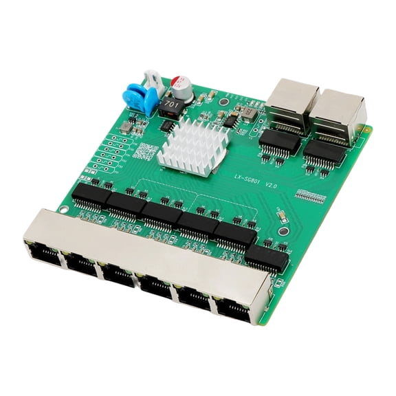 8 Port POEs Gigabit Ethernet Switches 10/100/1000Mbps For Cameras And Iots Devices