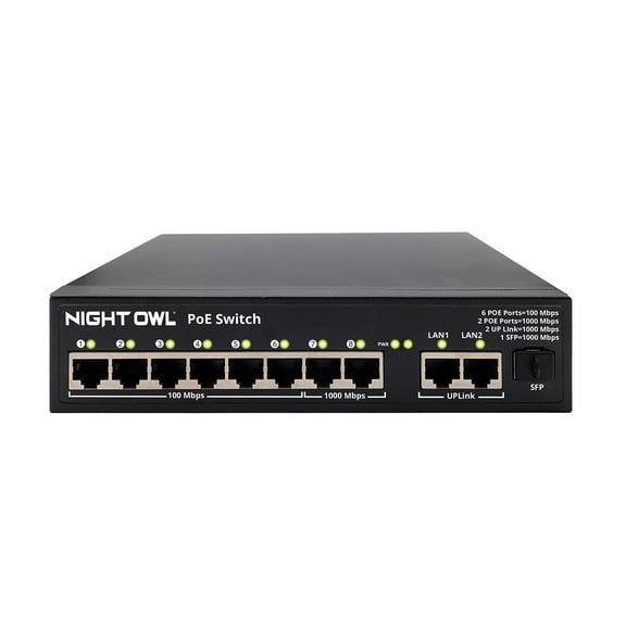8-Port eNVR and APEX Expansion Switch