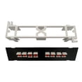 thumbnail image 1 of 8-Port for FC Optical Fiber Patch Panel Module-Mounted Blank Patch Panels Rj45 Ethernet Cable Management Frame, 1 of 9