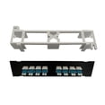 thumbnail image 1 of 8 Ports Network Cable Wall Mount Bracket Rj45 LC Optical Fiber Patch Panel, 1 of 10